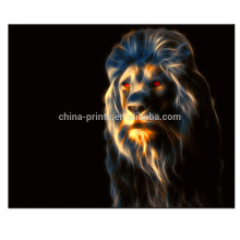 Abstrait Art en toile de Lion Animal / Wall Decor Canvas Art Printing pour chambre à coucher